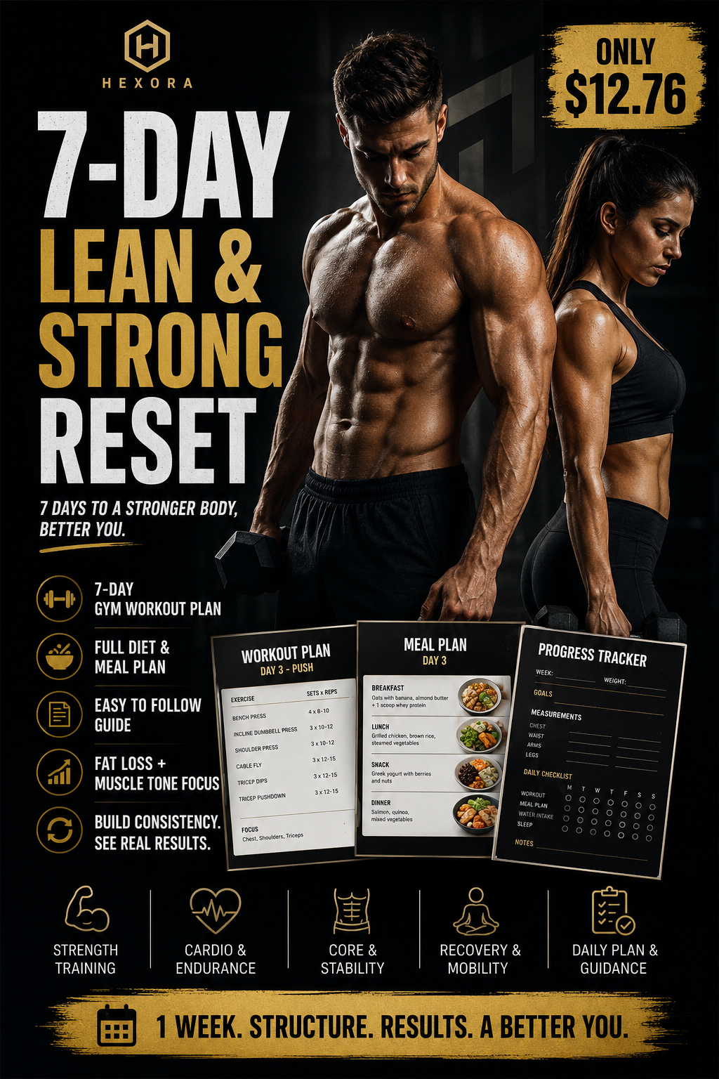 7-Day Gym & Nutrition Blueprint